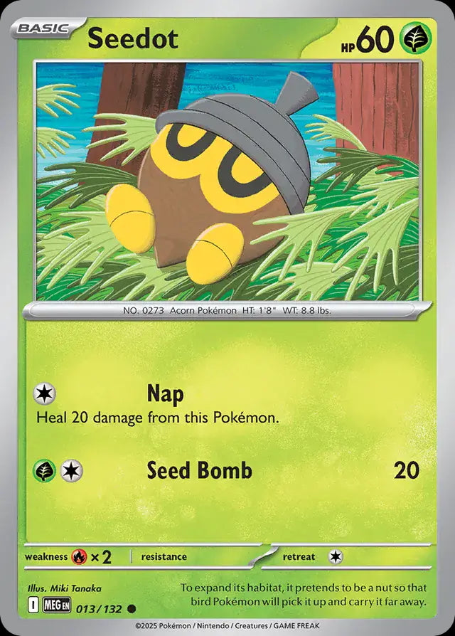Mega Evolution Seedot #013/132